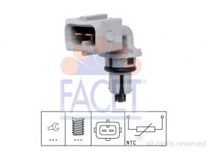 FACET 10.4035 siuntimo blokas, įsiurbiamo oro temperatūra 
 Variklis -> Variklio elektra
82 00 833 248