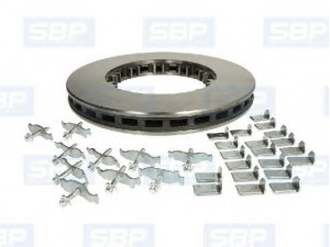 SBP 02-DA011 stabdžių diskas
1 387 439, 1 640 561, 1 726 138