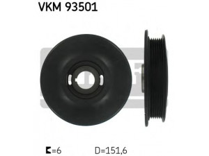 SKF VKM 93501 skriemulys, alkūninis velenas 
 Diržinė pavara -> Dirželio skriemulys
55351711, 56 14 437, 6 14 411, 9128177