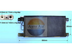 AUTO AIR GLOUCESTER 16-5003 kondensatorius, oro kondicionierius 
 Oro kondicionavimas -> Kondensatorius
1446258, 1782207, 1790840