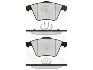 Brake ENGINEERING PA1628 stabdžių trinkelių rinkinys, diskinis stabdys 
 Techninės priežiūros dalys -> Papildomas remontas
1368558, 4N512K021AB, B3YF3323Z