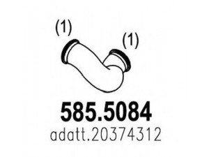 ASSO 585.5084 išleidimo kolektorius
20374312