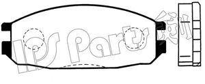 IPS Parts IBD-1136 stabdžių trinkelių rinkinys, diskinis stabdys 
 Techninės priežiūros dalys -> Papildomas remontas
41060-V7091