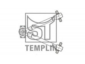 ST-TEMPLIN 06.010.0803.040 vikšro valdymo svirtis
0813 7026, 4100 2770, 4100 9665