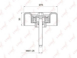 LYNXauto PB-7010 kreipiantysis skriemulys, V formos rumbuotas diržas 
 Diržinė pavara -> V formos rumbuotas diržas/komplektas -> Laisvasis/kreipiamasis skriemulys
1119938, 1135627, 1374385, 1S7Q19A216AB