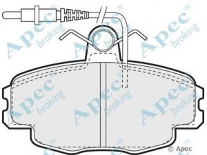 APEC braking PAD710 stabdžių trinkelių rinkinys, diskinis stabdys 
 Techninės priežiūros dalys -> Papildomas remontas
95658557