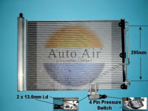 AUTO AIR GLOUCESTER 16-1211A kondensatorius, oro kondicionierius 
 Oro kondicionavimas -> Kondensatorius
2035000054, 2035000154, 2035000303