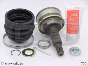 CDX 756 jungčių komplektas, kardaninis velenas 
 Ratų pavara -> Sujungimai/komplektas