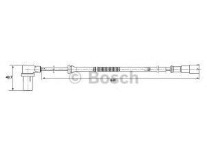 BOSCH 0 265 006 594 jutiklis, rato greitis 
 Elektros įranga -> Jutikliai
96283018