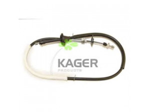 KAGER 19-2528 sankabos trosas 
 Dviratė transporto priemonės -> Kabeliai ir tachometro velenaai -> Sankabos trosas
6025103091, 6025170727