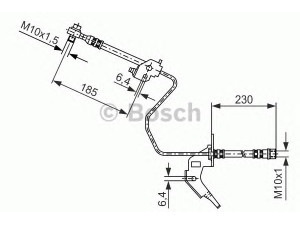 BOSCH 1 987 476 200 stabdžių žarnelė 
 Stabdžių sistema -> Stabdžių žarnelės
13116137, 13334946, 5 62 149, 556248