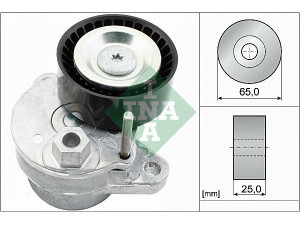 INA 534 0540 10 įtempiklio svirtis, V formos rumbuotas diržas 
 Diržinė pavara -> V formos rumbuotas diržas/komplektas -> Įtempiklis
276 200 01 70, 276 200 03 70