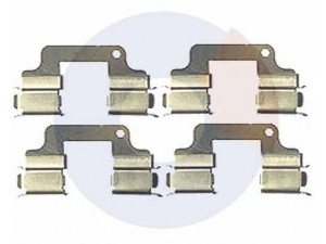 CARRAB BRAKE PARTS 2408 priedų komplektas, diskinių stabdžių trinkelės 
 Stabdžių sistema -> Diskinis stabdys -> Stabdžių dalys/priedai
