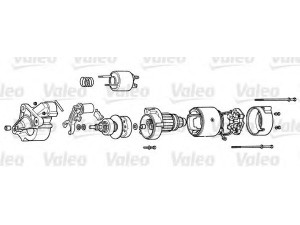 VALEO D9R96 starteris