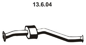 EBERSPÄCHER 13.6.04 priekinis duslintuvas 
 Išmetimo sistema -> Duslintuvas
95 638 425, 96 021 036