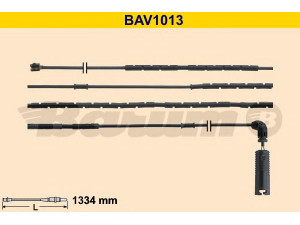 BARUM BAV1013 įspėjimo kontaktas, stabdžių trinkelių susidėvėjimas 
 Stabdžių sistema -> Susidėvėjimo indikatorius, stabdžių trinkelės
34 35 1 164 372