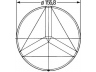 HELLA 8RA 343 220-007 atšvaitas