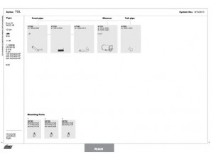 DINEX 147020015 išmetimo sistema 
 Išmetimo sistema -> Išmetimo sistema, visa