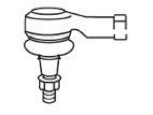 FRAP 2105 skersinės vairo trauklės galas 
 Vairavimas -> Vairo mechanizmo sujungimai
MB527169, MB597605, MB598023, MB912076