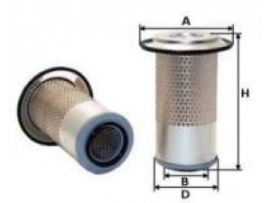UNIFLUX FILTERS XA2237 oro filtras
