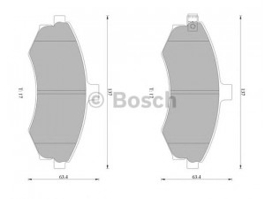 BOSCH 0 986 AB1 023 stabdžių trinkelių rinkinys, diskinis stabdys 
 Techninės priežiūros dalys -> Papildomas remontas
58101 17A10, 58101 2DA20, 58101 2DA31