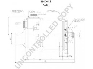 PRESTOLITE ELECTRIC 880701Z kintamosios srovės generatorius
A642, A644, A645, 470378, 8112785
