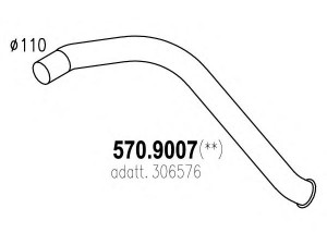 ASSO 570.9007 išleidimo kolektorius
306576