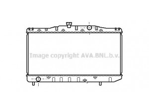 AVA QUALITY COOLING TO2061 radiatorius, variklio aušinimas 
 Aušinimo sistema -> Radiatorius/alyvos aušintuvas -> Radiatorius/dalys
1640015190, 1640016080
