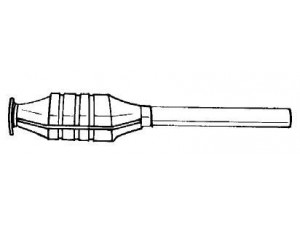 AKS DASIS SG12325 katalizatoriaus keitiklis