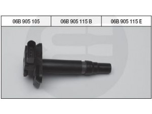 BRECAV 114.008 ritė, uždegimas 
 Kibirkšties / kaitinamasis uždegimas -> Uždegimo ritė
06B 905 105, 06B 905 115 B, 06B 905 115 E