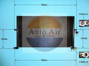 AUTO AIR GLOUCESTER 16-1172A kondensatorius, oro kondicionierius 
 Oro kondicionavimas -> Kondensatorius
1X4H19710AE, C2S1232, C2S43484