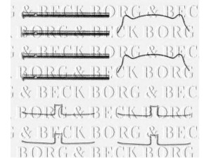 BORG & BECK BBK1112 priedų komplektas, diskinių stabdžių trinkelės 
 Stabdžių sistema -> Diskinis stabdys -> Stabdžių dalys/priedai