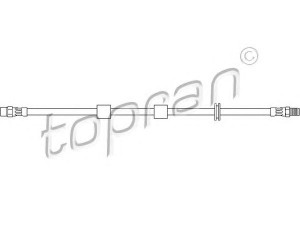 TOPRAN 500 199 stabdžių žarnelė 
 Stabdžių sistema -> Stabdžių žarnelės
1 156 157, 1 159 891, 3432 1 156 157