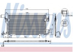 NISSENS 94218 kondensatorius, oro kondicionierius 
 Oro kondicionavimas -> Kondensatorius
6455.V8, 6455.V8
