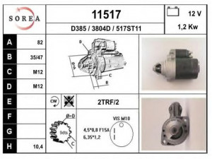EAI 11517 starteris
S114232A, S114237