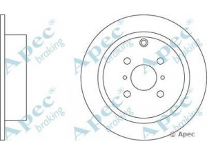 APEC braking DSK2183 stabdžių diskas 
 Dviratė transporto priemonės -> Stabdžių sistema -> Stabdžių diskai / priedai
424310D050, 4243112210, 4243112250
