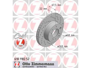 ZIMMERMANN 610.1182.52 stabdžių diskas 
 Dviratė transporto priemonės -> Stabdžių sistema -> Stabdžių diskai / priedai
1228 153, 1228 153.1, 1359 131