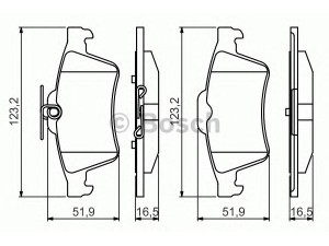 BOSCH 0 986 495 216 stabdžių trinkelių rinkinys, diskinis stabdys 
 Techninės priežiūros dalys -> Papildomas remontas
4254 05, 1360304, 1683374, 1763677