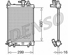 DENSO DRM35004 radiatorius, variklio aušinimas
16400B2200