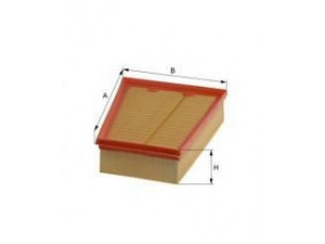 UNIFLUX FILTERS XA817 oro filtras 
 Techninės priežiūros dalys -> Techninės priežiūros intervalai
1444 F6, 1444 F7