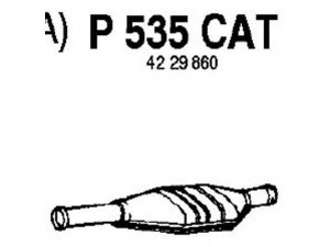 FENNO P535CAT katalizatoriaus keitiklis 
 Išmetimo sistema -> Katalizatoriaus keitiklis
BM90561, 4229860