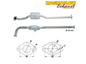 MAGNAFLOW 87608 katalizatoriaus keitiklis 
 Išmetimo sistema -> Katalizatoriaus keitiklis
1419060E11