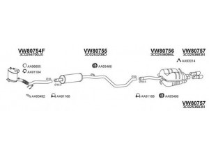 VENEPORTE 800609 išmetimo sistema 
 Išmetimo sistema -> Išmetimo sistema, visa