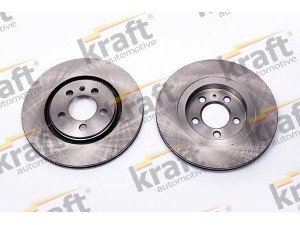 KRAFT AUTOMOTIVE 6040115 stabdžių diskas 
 Stabdžių sistema -> Diskinis stabdys -> Stabdžių diskas
1H0 615 301 A, 1H0 615 301, 1H0 615 301 A