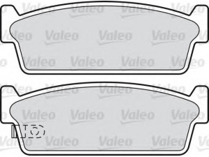 VALEO 598690 stabdžių trinkelių rinkinys, diskinis stabdys 
 Techninės priežiūros dalys -> Papildomas remontas
4406021P86, 4406044F85, 4406055F90