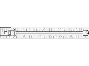 BORG & BECK BWL3106 įspėjimo kontaktas, stabdžių trinkelių susidėvėjimas
7P0 907 637