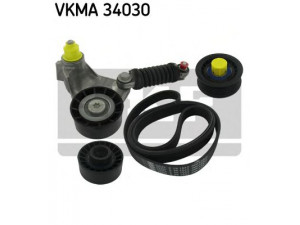 SKF VKMA 34030 V formos rumbuotas diržas, komplektas 
 Techninės priežiūros dalys -> Techninės priežiūros intervalai
16 114 237 80, 5751.F1, 96 787 701 80
