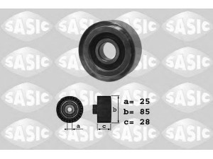 SASIC 1626009 kreipiantysis skriemulys, V formos rumbuotas diržas 
 Diržinė pavara -> V formos rumbuotas diržas/komplektas -> Laisvasis/kreipiamasis skriemulys
60595630, 7072698