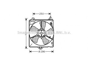 AVA QUALITY COOLING TO7541 ventiliatorius, radiatoriaus 
 Aušinimo sistema -> Radiatoriaus ventiliatorius
1636174110, 1636311030, 1671227020