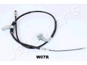 JAPANPARTS BC-W07R trosas, stovėjimo stabdys 
 Stabdžių sistema -> Valdymo svirtys/trosai
96388692